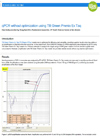 One Step PrimeScript&trade; RT-PCR Kit (Perfect Real Time)